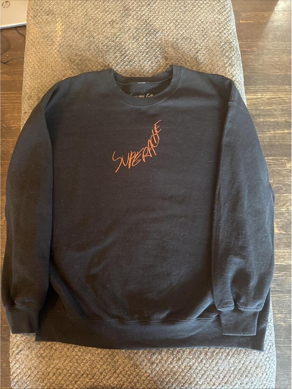 Conan Gray 2022 Superache Tour Sweatshirt Black Adult XL Merch